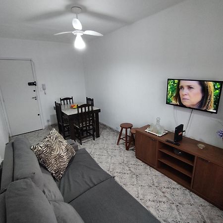 Ape Privilegiado No Centro Da Ocian E A 150M Da Praia E Feirinha, Com Wi-Fi E Garagem ! Praia Grande  Luaran gambar