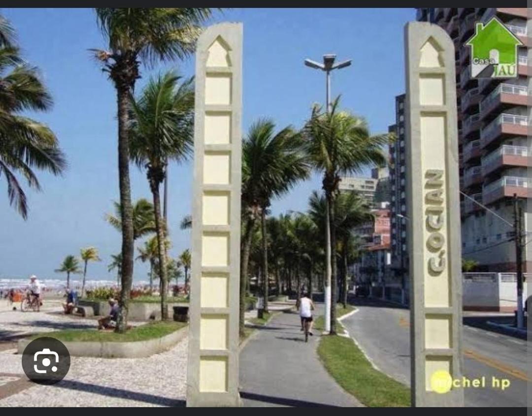 Ape Privilegiado No Centro Da Ocian E A 150M Da Praia E Feirinha, Com Wi-Fi E Garagem ! Praia Grande  Luaran gambar