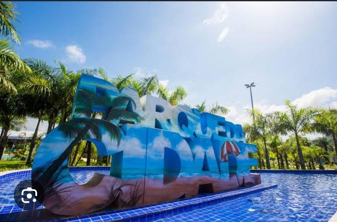 Ape Privilegiado No Centro Da Ocian E A 150M Da Praia E Feirinha, Com Wi-Fi E Garagem ! Praia Grande  Luaran gambar
