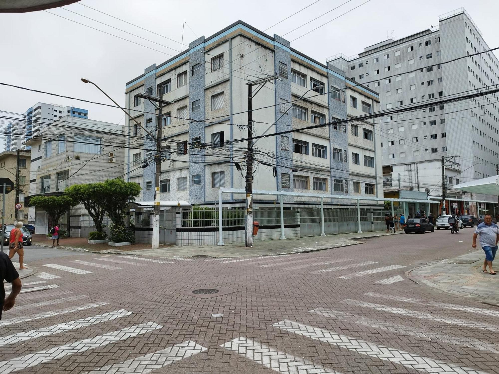 Ape Privilegiado No Centro Da Ocian E A 150M Da Praia E Feirinha, Com Wi-Fi E Garagem ! Praia Grande  Luaran gambar
