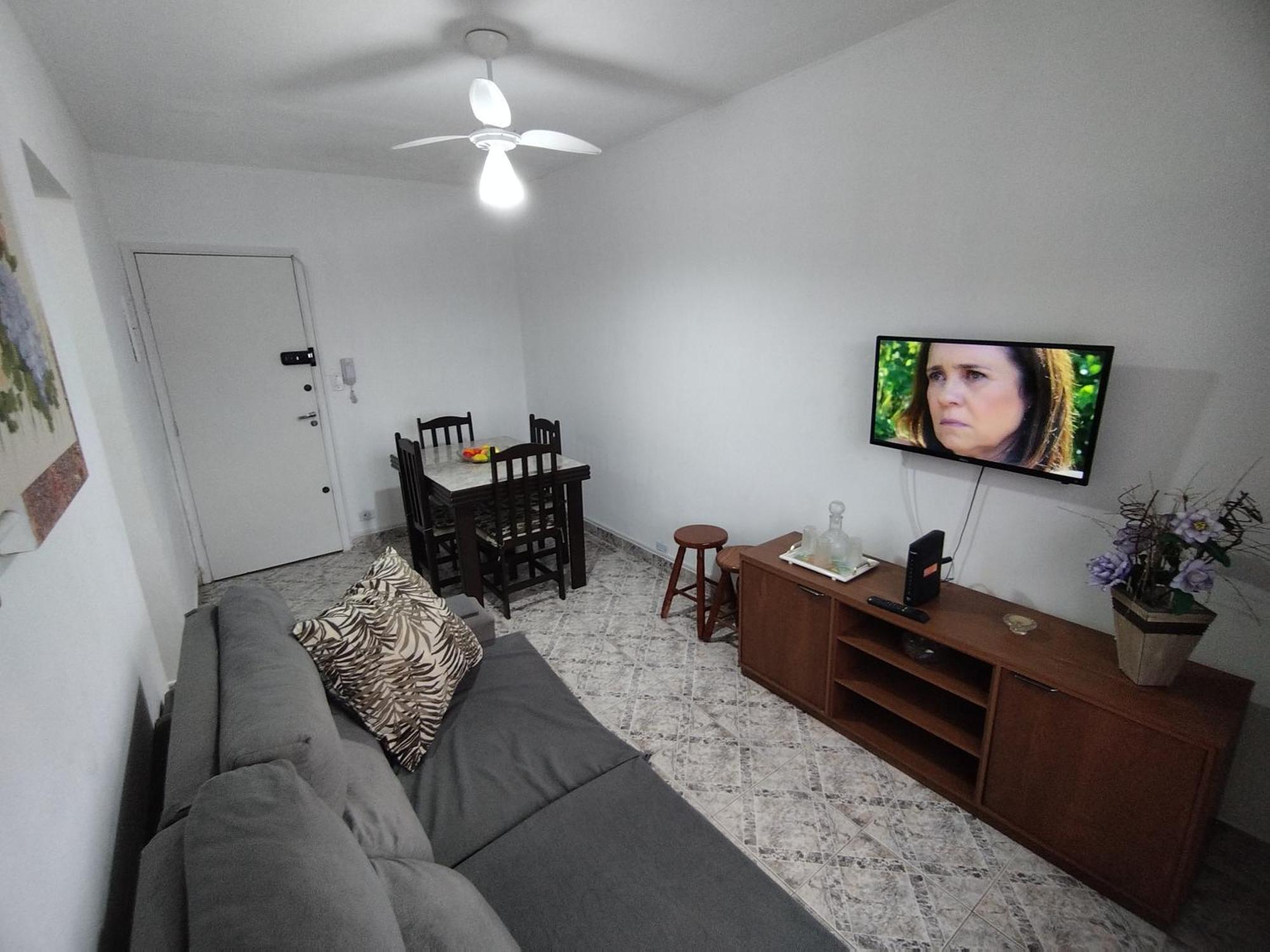 Ape Privilegiado No Centro Da Ocian E A 150M Da Praia E Feirinha, Com Wi-Fi E Garagem ! Praia Grande  Luaran gambar
